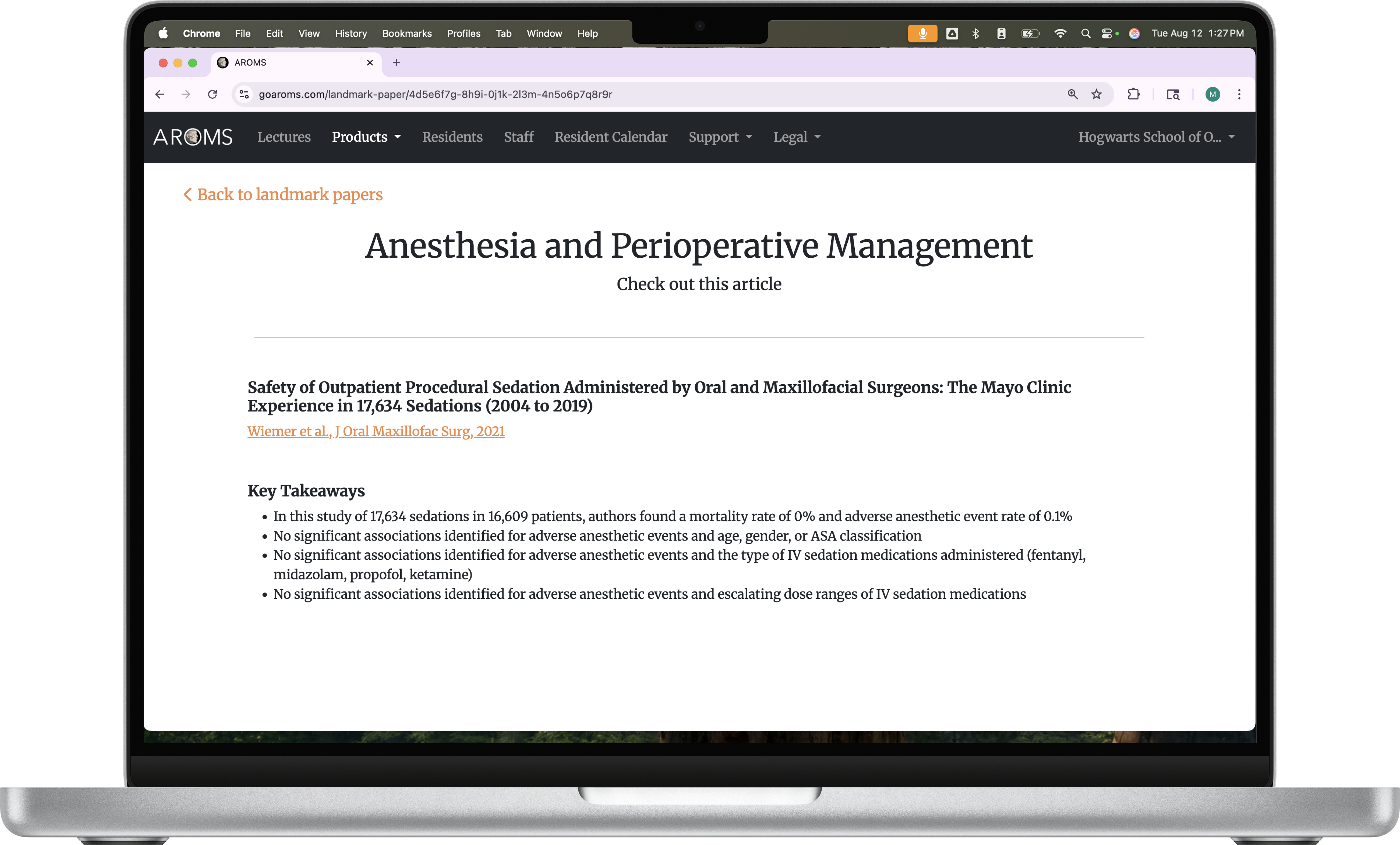 Landmark Papers Feature